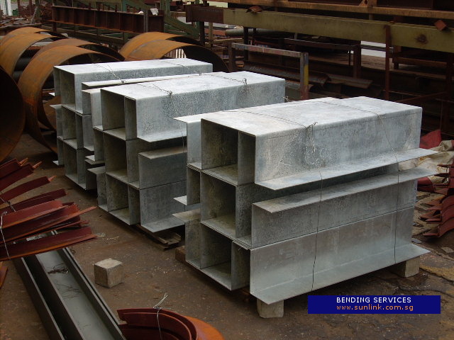 Bending of Galvanised Sheet Metal