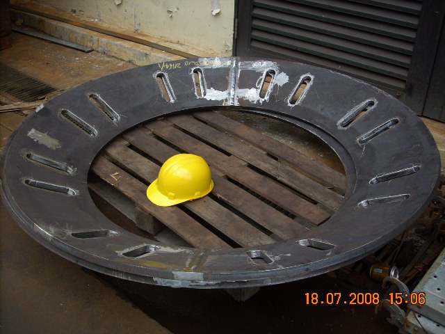 Rolling Services: Rolling into Cones with Openings